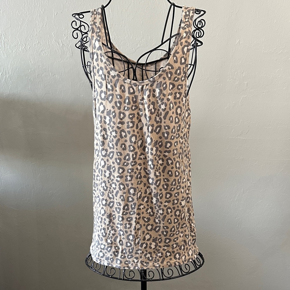 Leopard Print Tank Top